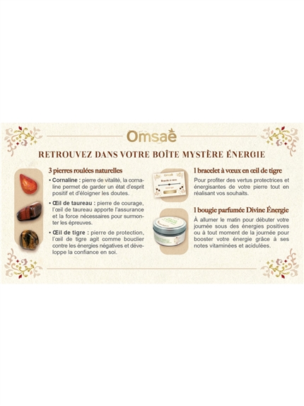 Boîte mystère Energie 5