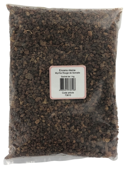 Encens résine Myrrhe Rouge de Somalie - sachet de 1 kg 1