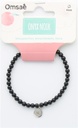 Bracelet Onyx Perles rondes 4 mm 3