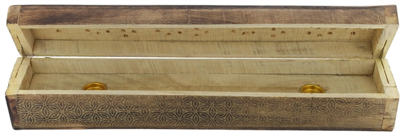 Boîte Porte-encens Bâton en Bois de manguier Rectangulaire 1