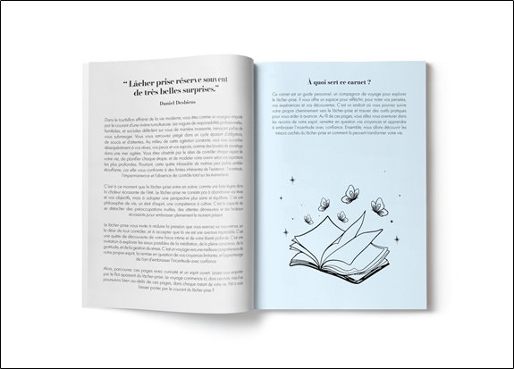 Carnet de lâcher-prise - Pour laisser vos soucis s'envoler en toute sérénité 5