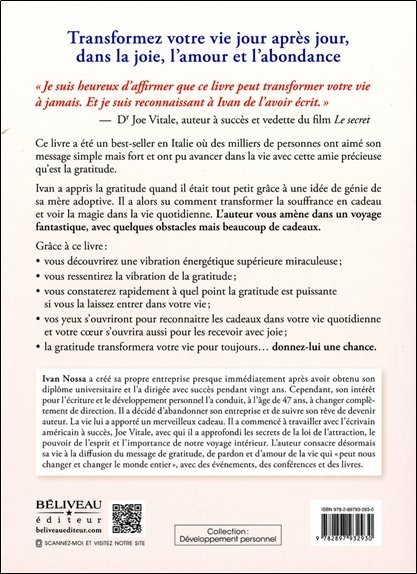 Le Pouvoir et la Magie de la Gratitude - Approfondissez la vibration de votre vie et prenez votre envol 2
