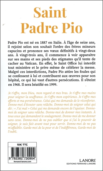 Saint Padre Pio - Prières, Neuvaines et Litanies 2
