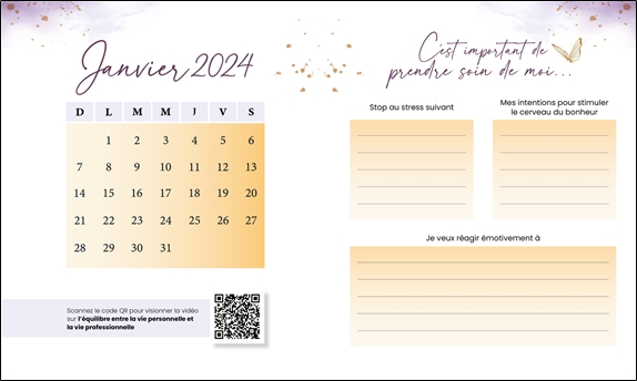 Agenda 2024 - Les neurosciences au service de votre année 3