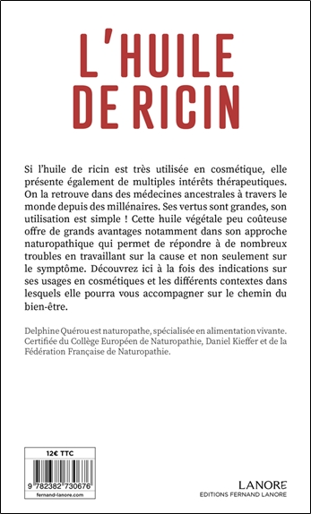 L'huile de ricin - Usages en naturopathie - Conseils et précautions 2