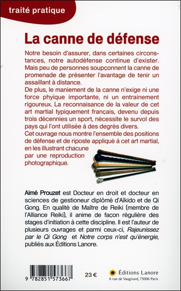 La canne de défense - Art martial français d'autodéfense 2
