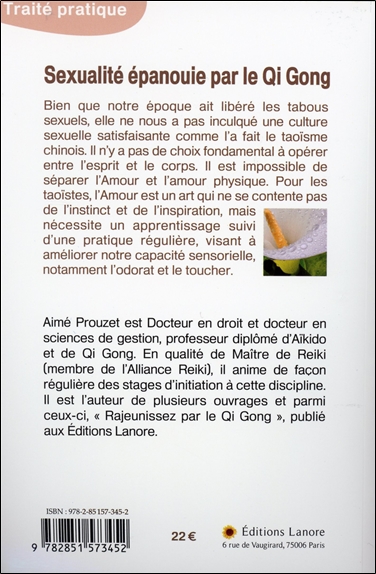 Sexualité épanouie par le Qi Gong - Traité pratique d'érotisme chinois 2