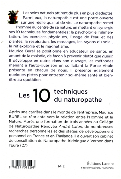 Les 10 techniques du naturopathe - Broché 2