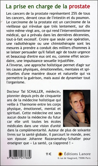 La prise en charge de la prostate par la médecine holistique - Votre corps sait se guérir si vous collaborez avec lui 2