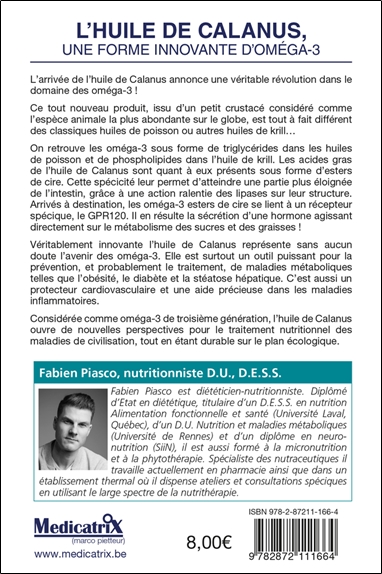 Huile de calanus - Une forme innovante d'oméga-3 - Les acides gras de 3ième génération 2