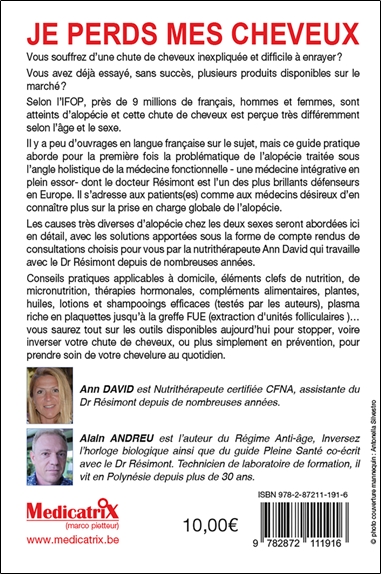 Je perds mes cheveux - Comment les retrouver ? Chauve qui peut ! 2