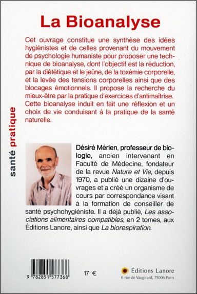 La Bioanalyse au service de votre santé - Une méthode pour réduire la toxicité corporelle et émotionnelle 2