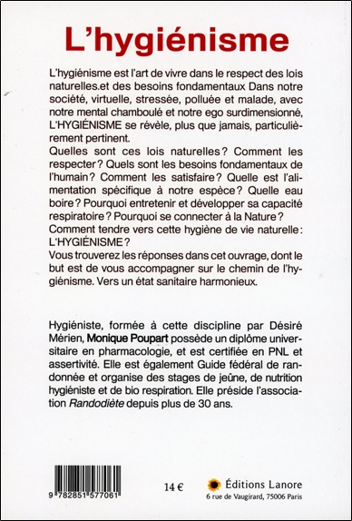 L'hygiénisme - L'art de vivre dans le respect des lois naturelles 2