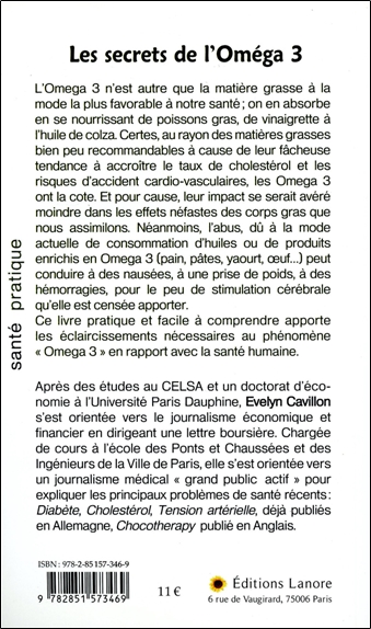Les secrets de l'Oméga 3 - Santé, jeunesse, bien-être 2