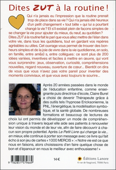 Dites Zut à la routine ! Le guide pratique qui bouscule les habitudes 2