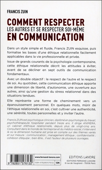 Comment respecter les autres et se respecter soi-même en communication - Les fondements d'une éthique relationnelle 2
