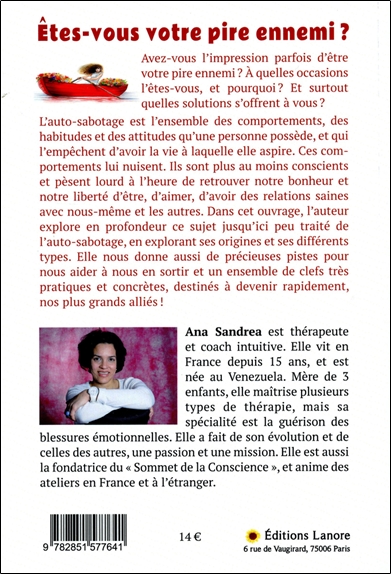 Etes-vous votre pire ennemi ? 21 clés pour se libérer de l'auto sabotage - Devenez votre plus grand allié - Broché 2