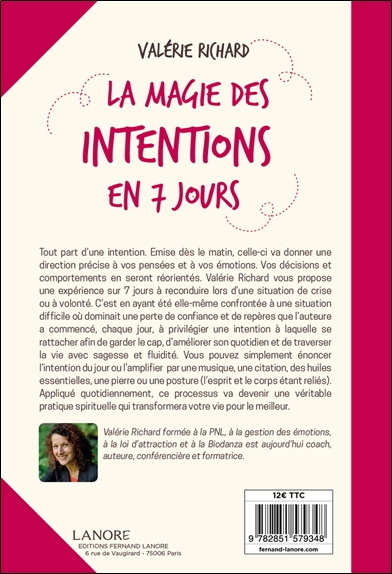 La magie des intentions en 7 jours - Un processus simple d'évolution 2