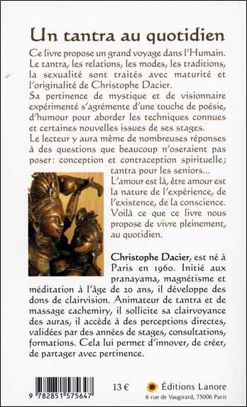 Un tantra au quotidien - Vers un éveil de la conscience 2
