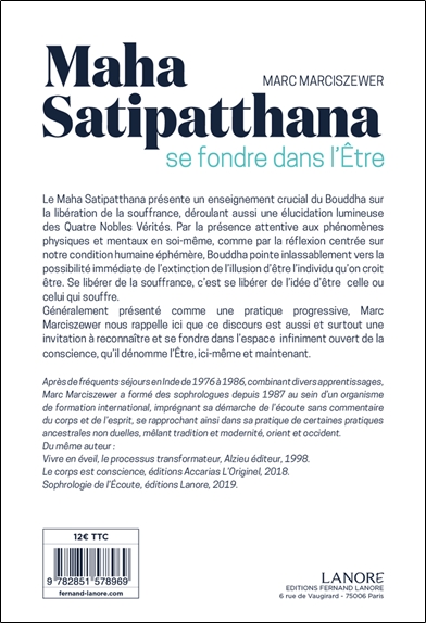 Maha Satipatthana - Se fondre dans l'être 2