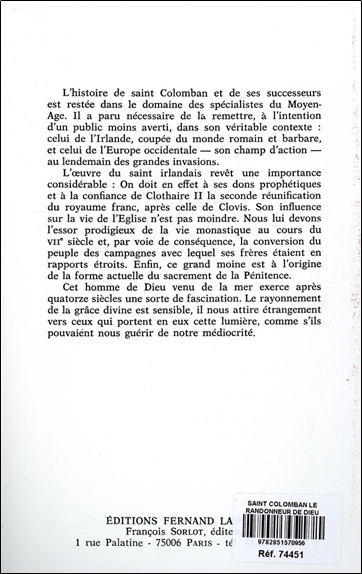 Saint Colomban - Le randonneur de Dieu 2