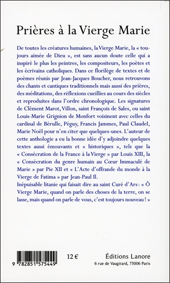 Prières à la Vierge Marie - Pour nous et le monde entier Notre Mère nous t'implorons 2