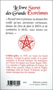 Le livre secret des grands exorcismes Tome 1 - Ses formules et ses applications 2