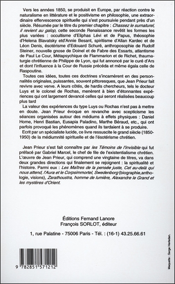 L'Europe des médiums et des initiés 2