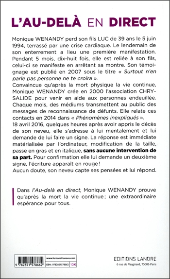 L'au-delà en direct - Des preuves de survie de l'esprit après la mort 2