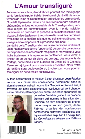 L'Amour transfiguré - Chemin initiatique vers la manifestation du monde de l'Au-delà 2