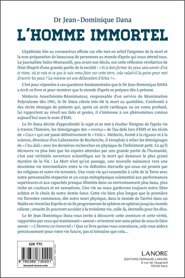L'homme immortel - La vie d'après Une réalité médicale et scientifique - Preuves et témoignages 2