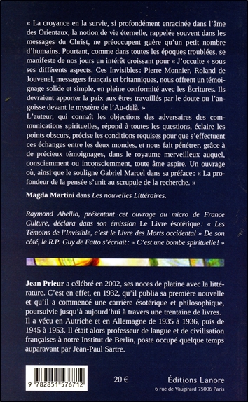 Les témoins de l'invisible - Broché 2