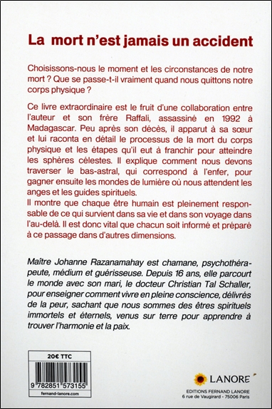 La mort n'est jamais un accident - Comprendre enfin ce qui se passe après 2