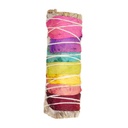Bâton de Sauge blanche 7 Chakras 10 cm 2