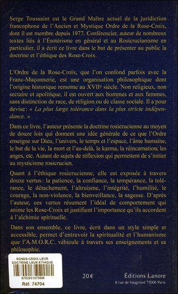 Les Roses-Croix - Leur doctrine - Leur éthique 2