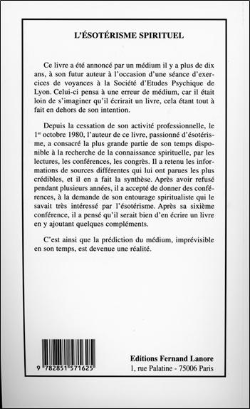 L'ésotérisme spirituel 2