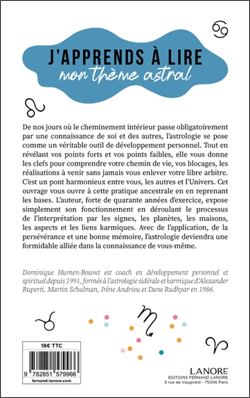 J'apprends à lire mon thème astral 2