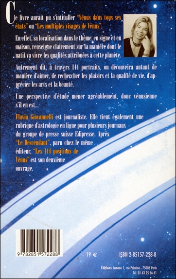 Les 144 positions de Vénus - Astrologie 2