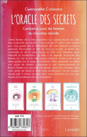 Oracle des Secrets - Guidance pour les femmes du nouveau monde - Coffret 2
