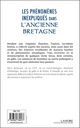 Les phénomènes inexpliqués dans l'ancienne Bretagne 2