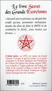 Le livre secret des grands exorcismes Tome 2 - Ses formules et ses explications 2