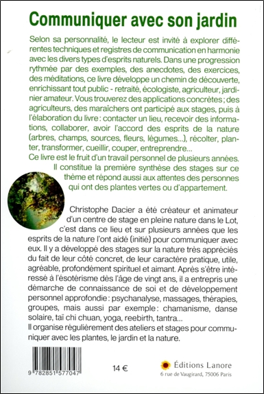 Communiquer avec son jardin - Plantes, fleurs et autres esprits de la nature 2
