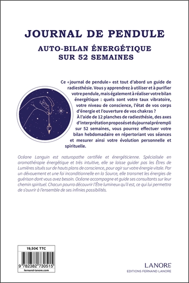 Journal de pendule - Auto-bilan énergétique sur 52 semaines 2