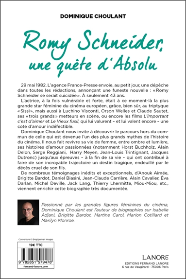 Romy Schneider, une quête d'Absolu 2