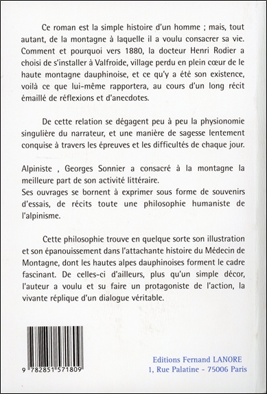 Un Médecin de Montagne - Roman 2