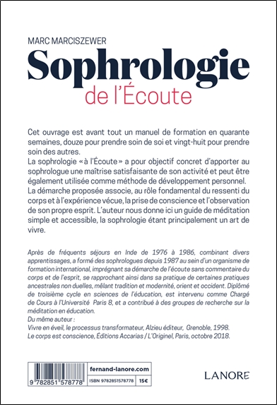 Sophrologie de l'écoute - Parcours en 40 semaines 2