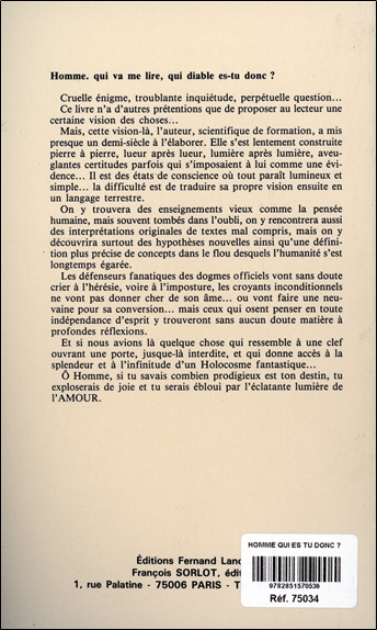 Homme qui es-tu donc ? 2