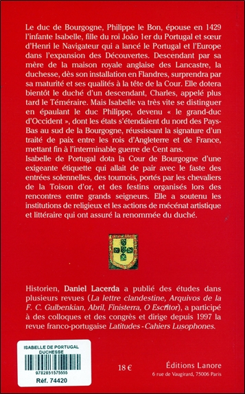 Isabelle de Portugal duchesse de Bourgogne - Une femme de pouvoir au coeur de l'Europe du Moyen âge 2