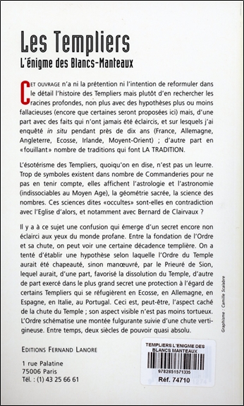 Les Templiers - L'énigme des Blancs-Manteaux 2