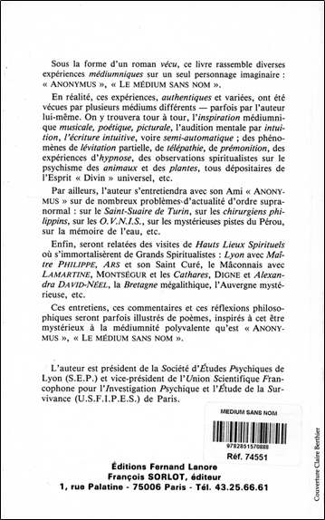 Le Médium sans nom 2